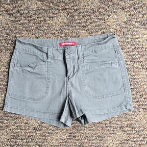 UNIONBAY Women's Charcoal Grey Shorts